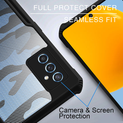 Beetle Camouflage for Samsung Galaxy M52 (5G) Back Case, [Military Grade Protection] Shock Proof Slim Hybrid Bumper Cover (Black)