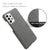 Mobizang Woven Soft Fabric Case for Samsung Galaxy A73 (5G) Back Cover,  Shock Protection Slim Hard Anti Slip Back Cover (Grey)