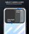 Slider Back Cover for Oppo Reno 5 PRO , [Military Grade Protection] Shockproof Slim Clear Camera Shield Bumper Back Case (Black)