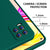 Matte Lens Protective Back Cover for Realme 8 Pro / Realme 8 (4G) , Slim Silicone with Soft Lining Shockproof Flexible Full Body Bumper Case , Green