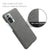 Woven Soft Fabric Case for Redmi Note 10 Pro / Note 10 Pro Max Back Cover, Shock Protection Slim Hard Anti Slip Back Cover (Grey)