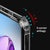 Mobizang Bull Back Cover for Oppo Reno 8 Pro (5G) , Shockproof Slim Hybrid Clear Case (Black)