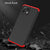 Double Dip Full 360 Protection Back Case Cover for Xiaomi Mi 11 Lite (Red,Black)