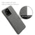 Mobizang Woven Soft Fabric Case for VIVO V25 PRO (5G) Back Cover, Shock Protection Slim Hard Anti Slip Back Cover (Grey)