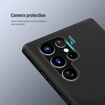 Nillkin Super Frosted Shield Hard Back Cover Case for Samsung Galaxy S22 Ultra (Black)