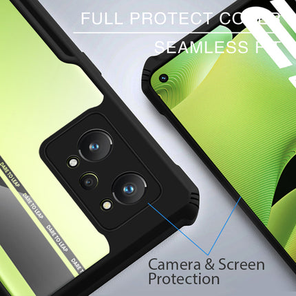 Beetle for Realme GT NEO 2 Back Case, [Military Grade Protection] Shock Proof Slim Hybrid Bumper Cover (Black)