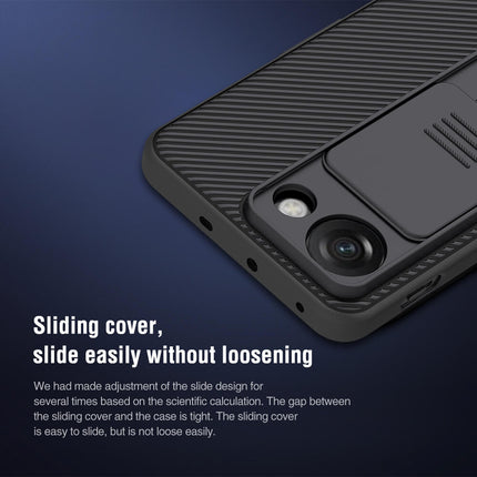 Mobizang Camshield Back Cover for OnePlus Nord 3 | Inbuilt Slider Shockproof Lens Protection Case (Black)