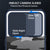 Camo Slider Back Cover for Xiaomi Mi 11X / MI 11X PRO , [Military Grade Protection] Shockproof Slim Clear Camera Shield Bumper Back Case (Blue)