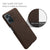 Woven Soft Fabric Case for Realme 9i Back Cover, Shock Protection Slim Hard Anti Slip Back Cover (Brown)