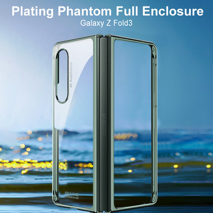 Phantom Ultra Thin Back Case for Samsung Galaxy Z Fold3 , Full Body Protection Back Cover , Green