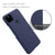 Woven Soft Fabric Case for Google Pixel 5A  Back Cover, Shock Protection Slim Hard Anti Slip Back Cover (Blue)