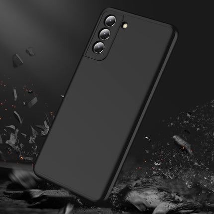 Double Dip Full 360 Protection Back Case Cover for Samsung Galaxy S21 FE (Black)