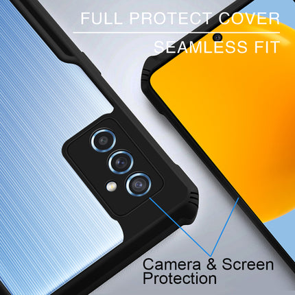 Beetle for Samsung Galaxy M52 (5G) Back Case, [Military Grade Protection] Shock Proof Slim Hybrid Bumper Cover (Black)