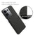 Mobizang Woven Soft Fabric Case for Oppo Reno 8 PRO (5G) Back Cover,  Shock Protection Slim Hard Anti Slip Back Cover (Black)