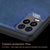 Tux Back Case For Realme 8 Pro / Realme 8 , Slim Leather Case with Soft Edge Shockproof Back Cover (Blue)