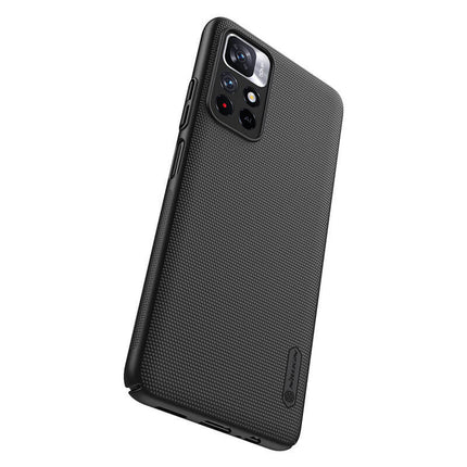 Nillkin Super Frosted Shield Hard Back Cover Case for Xiaomi Redmi Note 11T (5G) (Black)