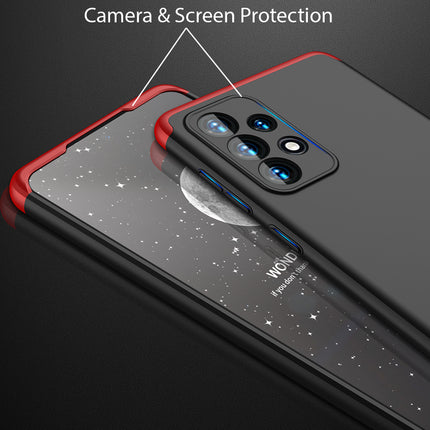 Double Dip Full 360 Protection Back Case Cover for Samsung Galaxy A33 (5G) (Red , Black)
