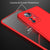 Mobizang Double Dip Full 360 Protection Back Case Cover for Redmi Note 12 Pro (Red)