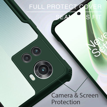 Beetle for OnePlus 10R Back Case, [Military Grade] Shockproof Slim Hybrid Cover (Green)