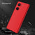 Mobizang Double Dip Full 360 Protection Back Case Cover for Vivo V29E (Red)