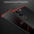 Mobizang Double Dip Full 360 Protection Back Case Cover With Stand for Vivo V29 (5G) / Vivo V29 Pro (5G) (Red::Black)