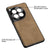 Mobizang Nubuck Leather Back Cover for OnePlus 12 | Slim Shockproof Camera Protection Bumper Case (Brown)