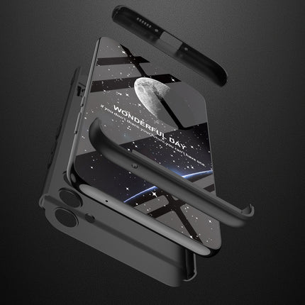Mobizang Double Dip Full 360 Protection Back Case Cover for Samsung Galaxy A34 (Black)