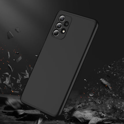 Double Dip Full 360 Protection Back Case Cover for Samsung Galaxy A32 (4G) (Black)