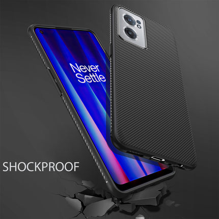 Twill Shockproof Soft Flexible Back Case Cover for OnePlus Nord CE 2 (Black)