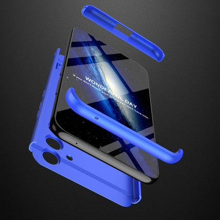 Mobizang Double Dip Full 360 Protection Back Case Cover With Stand for Samsung Galaxy S23 FE (Blue)
