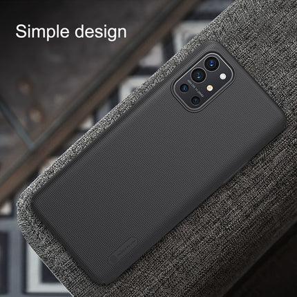 Nillkin Frosted Shield Hard Back Case Cover for OnePlus 9R / One Plus 9R (Black)