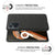 Woven Soft Fabric Case for Realme 9i Back Cover, Shock Protection Slim Hard Anti Slip Back Cover (Black)