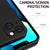 Matte Lens Protective Back Cover for Apple iPhone 13 (6.1) , Slim Silicone with Soft Lining Shockproof Flexible Full Body Bumper Case (Black)