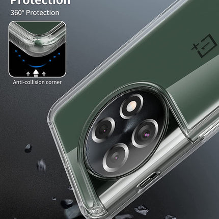Mobizang Shield Clear Acrylic Back Shock Proof Case Cover for OnePlus 11R (Transparent)