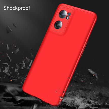 Double Dip Full 360 Protection Back Case Cover for OnePlus Nord CE 2 (Red)