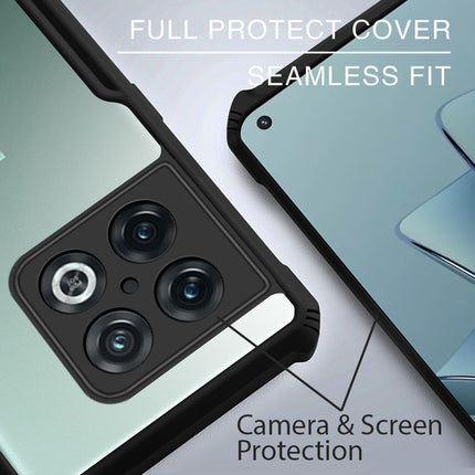 Beetle for OnePlus 10 Pro Back Case, [Military Grade Protection] Shock Proof Slim Hybrid Bumper Cover (Black)