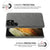 Woven Soft Fabric Case for Samsung Galaxy S22 Ultra Back Cover, Shock Protection Slim Hard Anti Slip Back Cover (Grey)