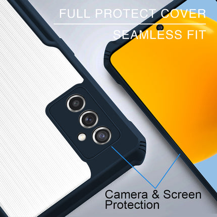 Beetle for Samsung Galaxy M52 (5G) Back Case, [Military Grade Protection] Shock Proof Slim Hybrid Bumper Cover (Blue)