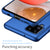 Silk Smooth Finish [Full Coverage] All Sides Protection Slim Back Cover For Samsung Galaxy M42 (5G) (Blue)