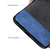 Fabric + Leather Hybrid Protective Case Cover for Oneplus 6T -  Black , Blue - Mobizang