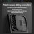 Mobizang Camshield Back Cover for Samsung Galaxy S24 ULTRA | Inbuilt Slider Shockproof Lens Protection Case (Black)