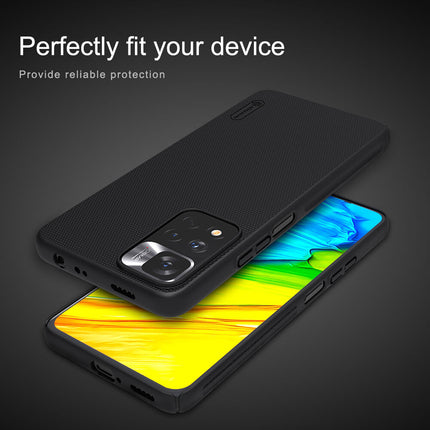 Nillkin Super Frosted Shield Hard Back Cover Case for Xiaomi 11i HyperCharge (Black)