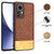 Soft Fabric & Leather Hybrid Protective Back Case Cover for Xiaomi 12 PRO (5G) (Brown)