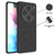 Mobizang Soft Full Fabric Protective Back Case Cover for Vivo X100 Pro | Shockproof Slim Hard Anti Slip Back Case (Black)