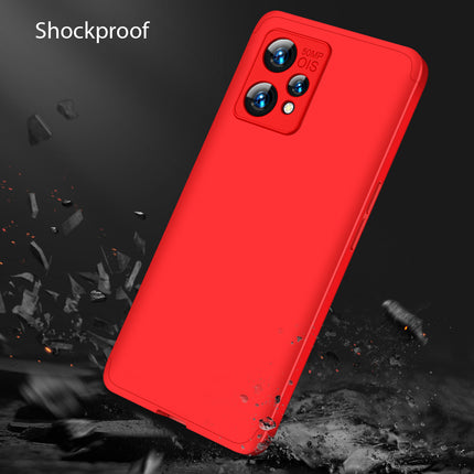 Double Dip Full 360 Protection Back Case Cover for Realme 9 PRO PLUS (Red)