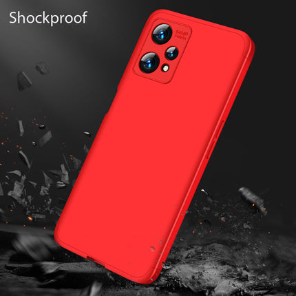 Double Dip Full 360 Protection Back Case Cover for Realme 9 PRO (Red)