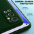 Matte Lens Protective Back Cover for OnePlus 9 PRO / One Plus 9 PRO , Slim Silicone with Soft Lining Shockproof Flexible Full Body Bumper Case (Green)
