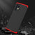 Double Dip Full 360 Protection Back Case Cover for Samsung Galaxy A72 (Red,Black)