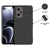 Soft Full Fabric Protective Back Case Cover for Realme GT Neo 2 (Black)