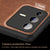 Tux Back Case For Vivo V23 (5G) , Slim Leather Case with Soft Edge Shockproof Back Cover (Brown)